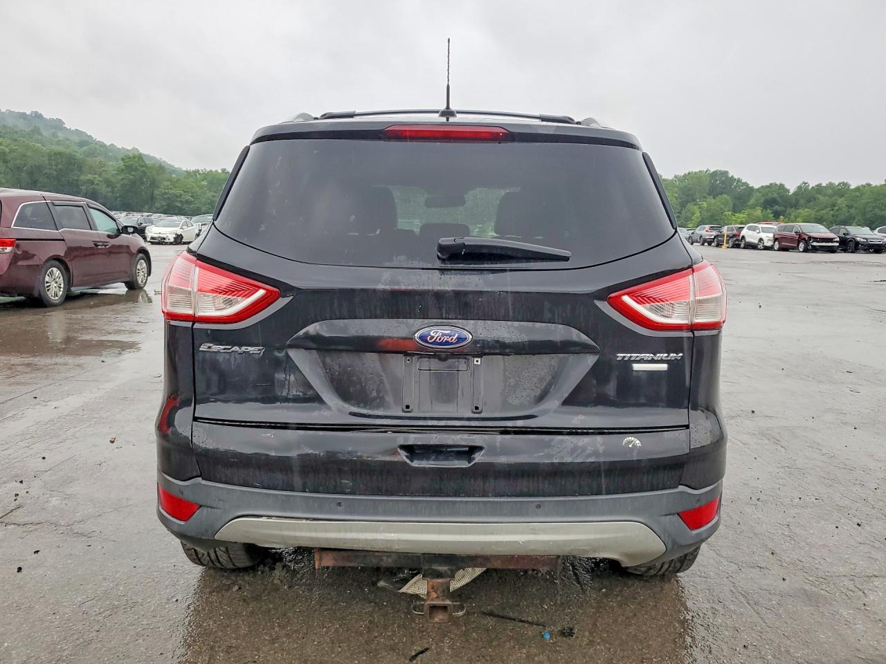 2013 Ford Escape Titanium Black vin: 1FMCU9J92DUB18208