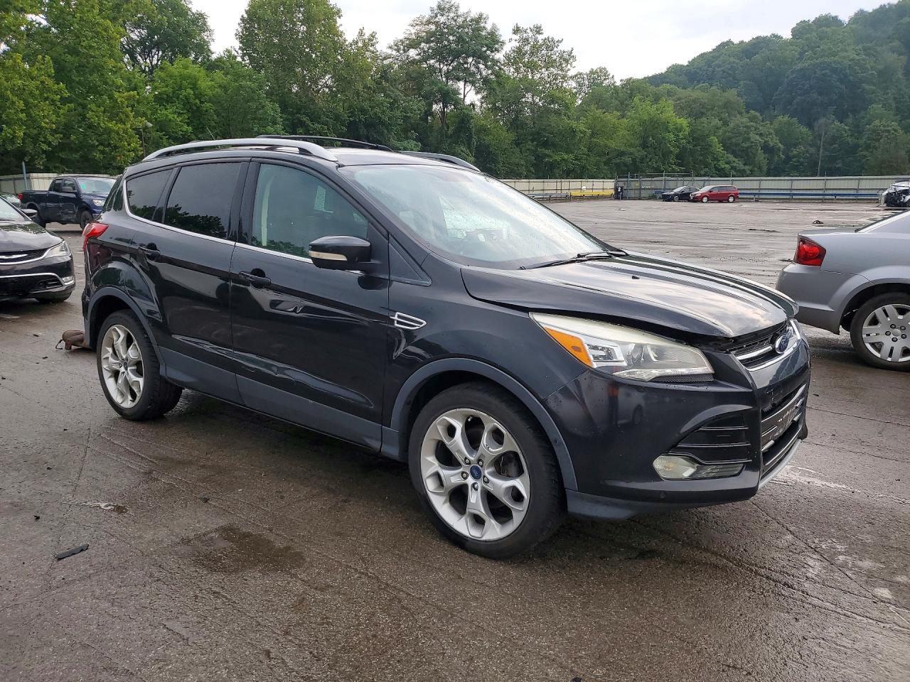 2013 Ford Escape Titanium Black vin: 1FMCU9J92DUB18208