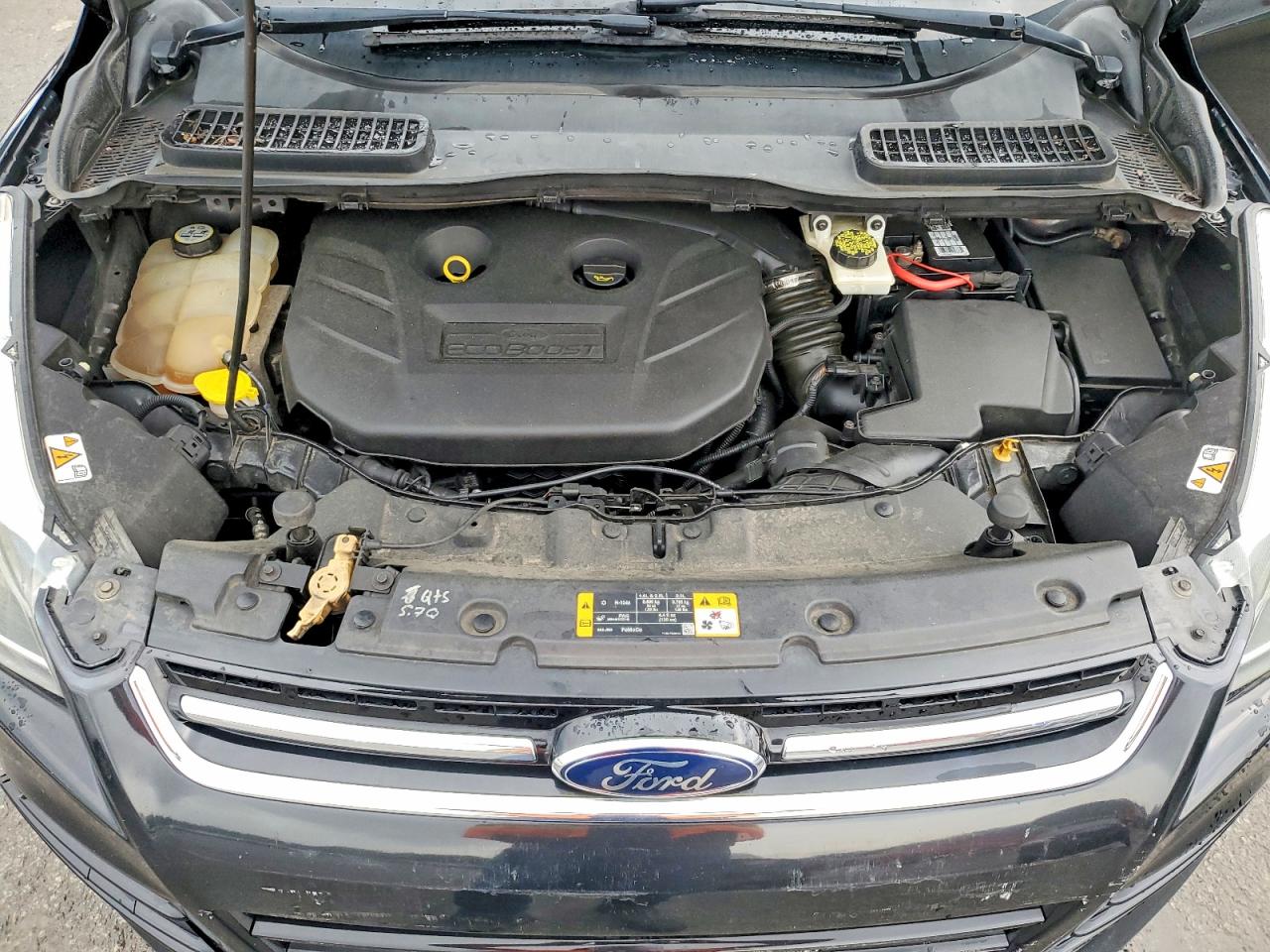 2013 Ford Escape Titanium Black vin: 1FMCU9J92DUB18208
