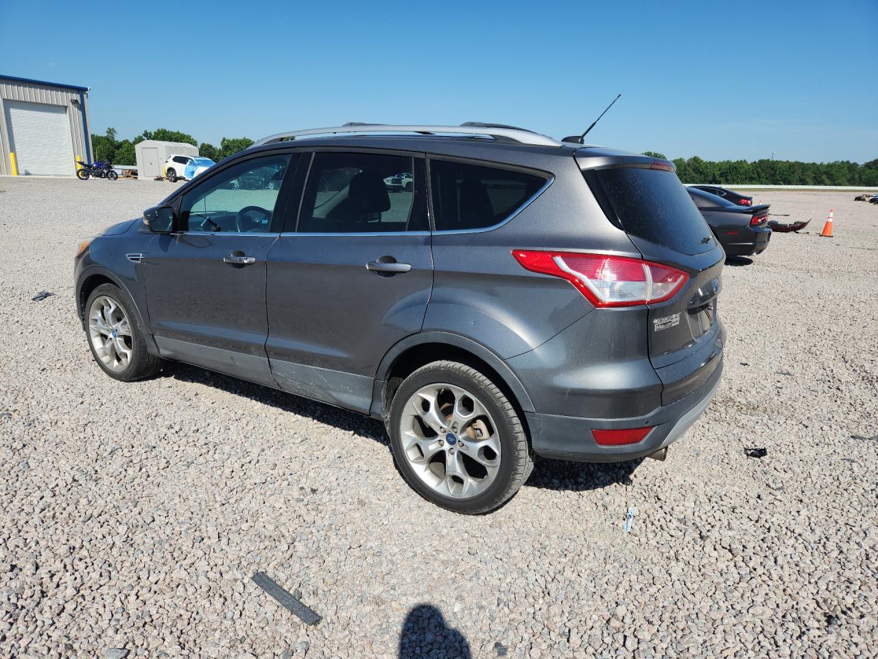 2013 Ford Escape Titanium Gray vin: 1FMCU9J92DUB21075