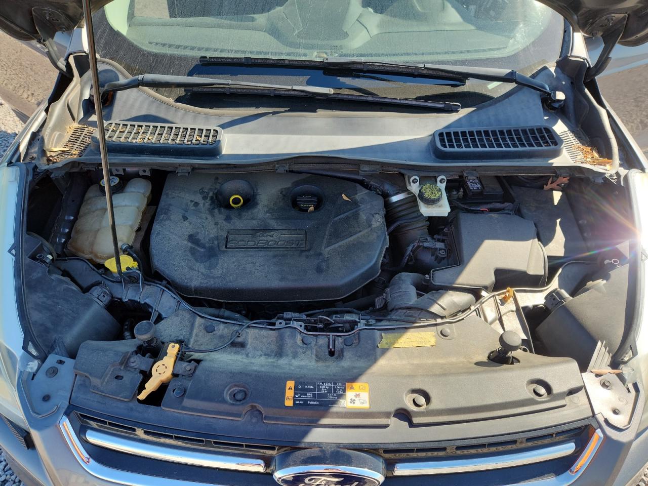 2013 Ford Escape Titanium Gray vin: 1FMCU9J92DUB21075