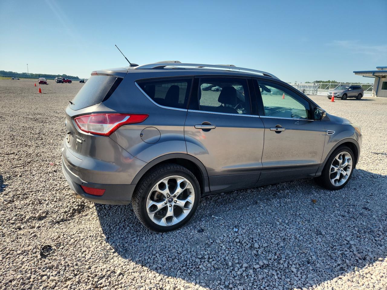 2013 Ford Escape Titanium Gray vin: 1FMCU9J92DUB21075