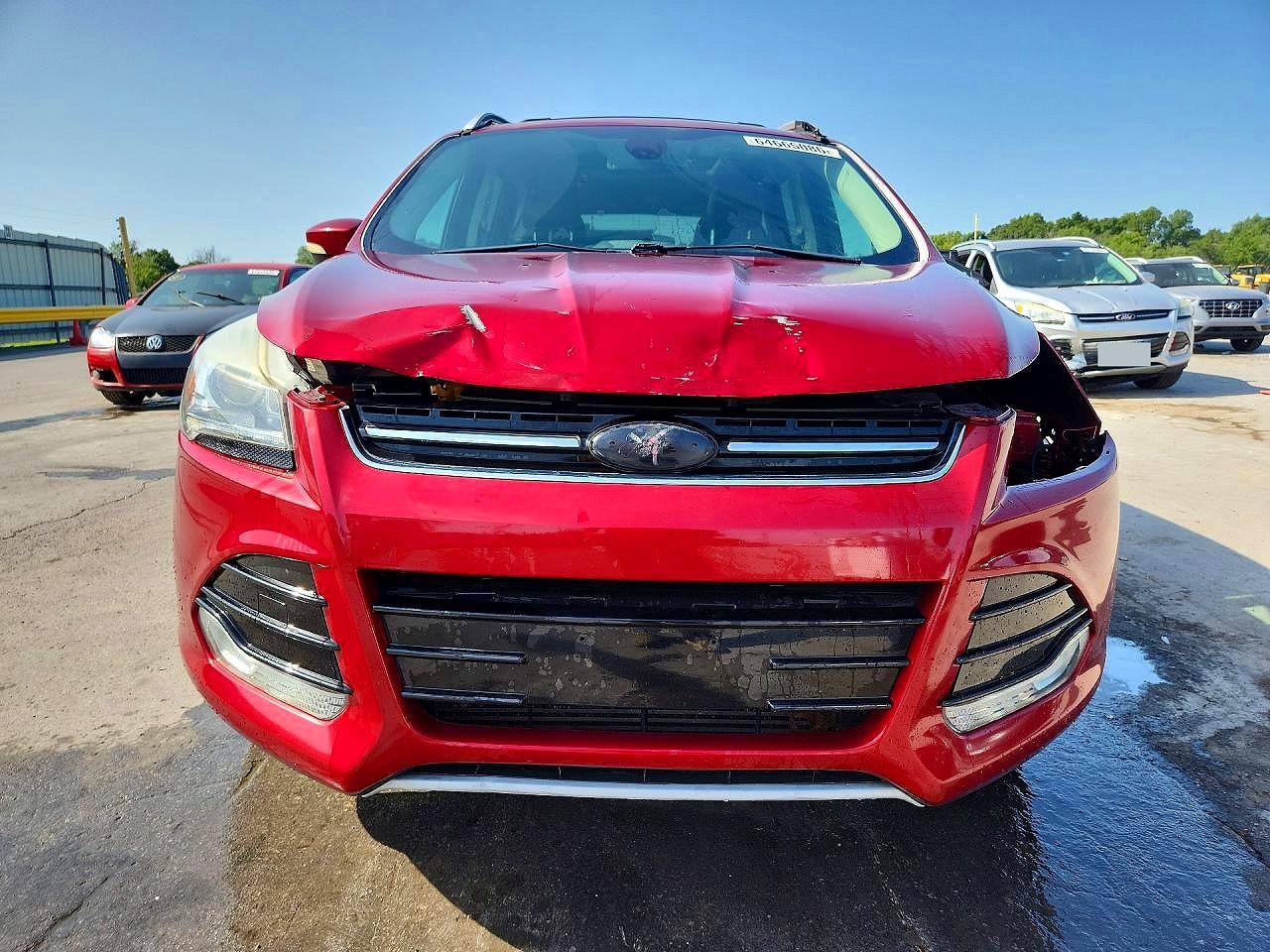 2013 Ford Escape Titanium Коричневый vin: 1FMCU9J92DUB42587