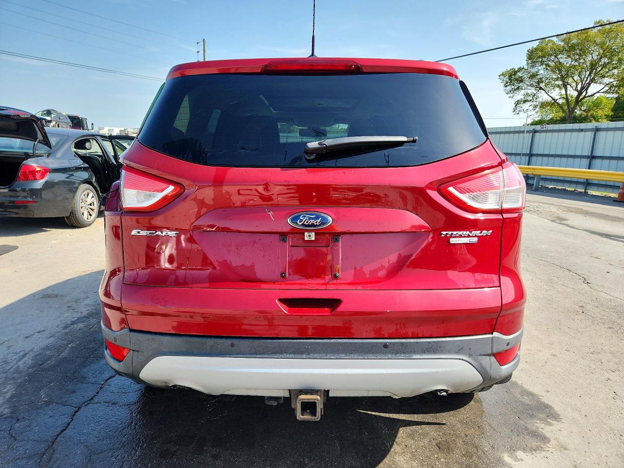 2013 Ford Escape Titanium Коричневый vin: 1FMCU9J92DUB42587