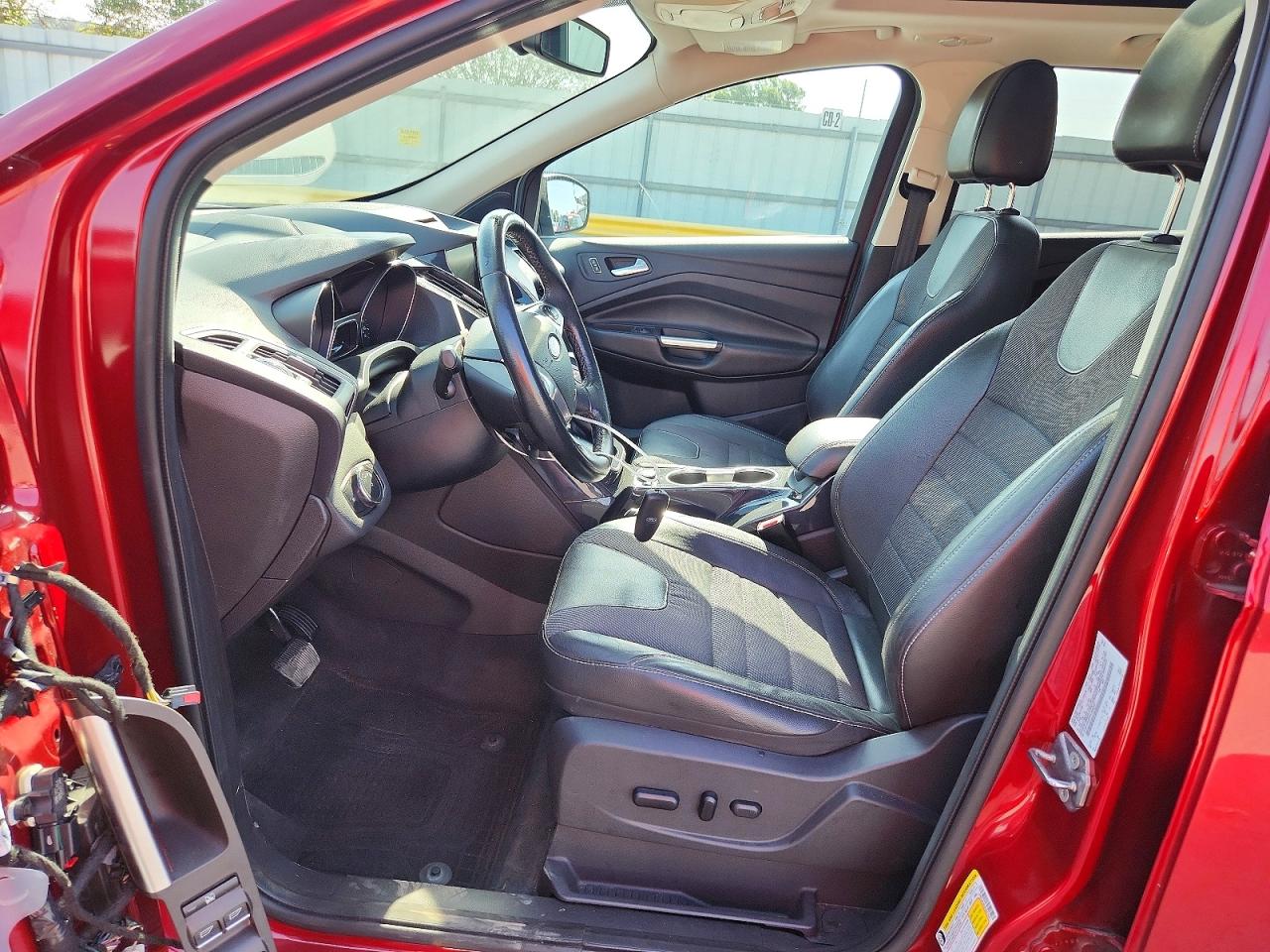 2013 Ford Escape Titanium Коричневый vin: 1FMCU9J92DUB42587