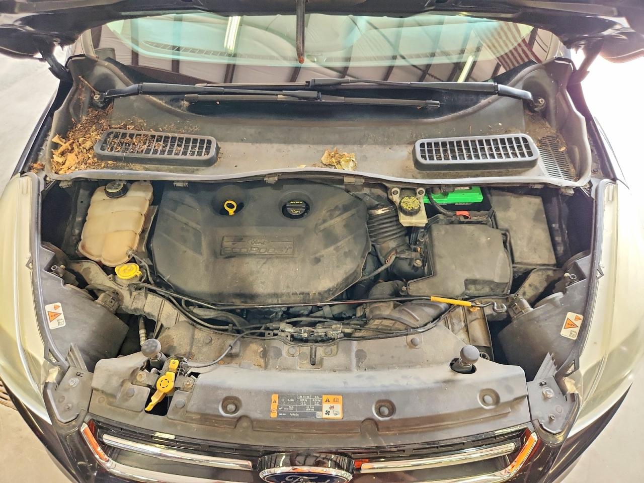 2013 Ford Escape Titanium Black vin: 1FMCU9J92DUC30104