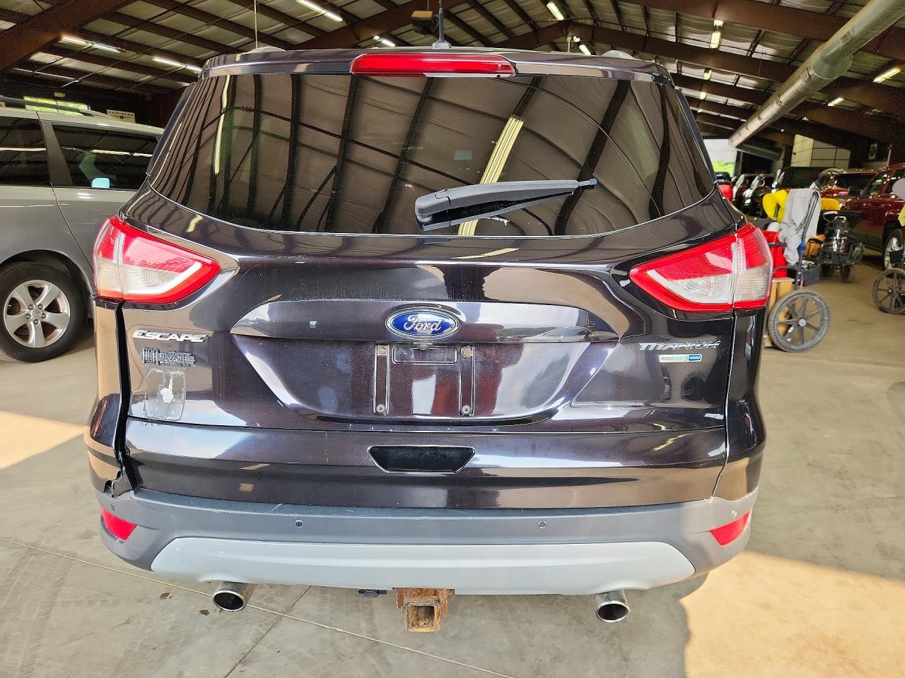2013 Ford Escape Titanium Black vin: 1FMCU9J92DUC30104