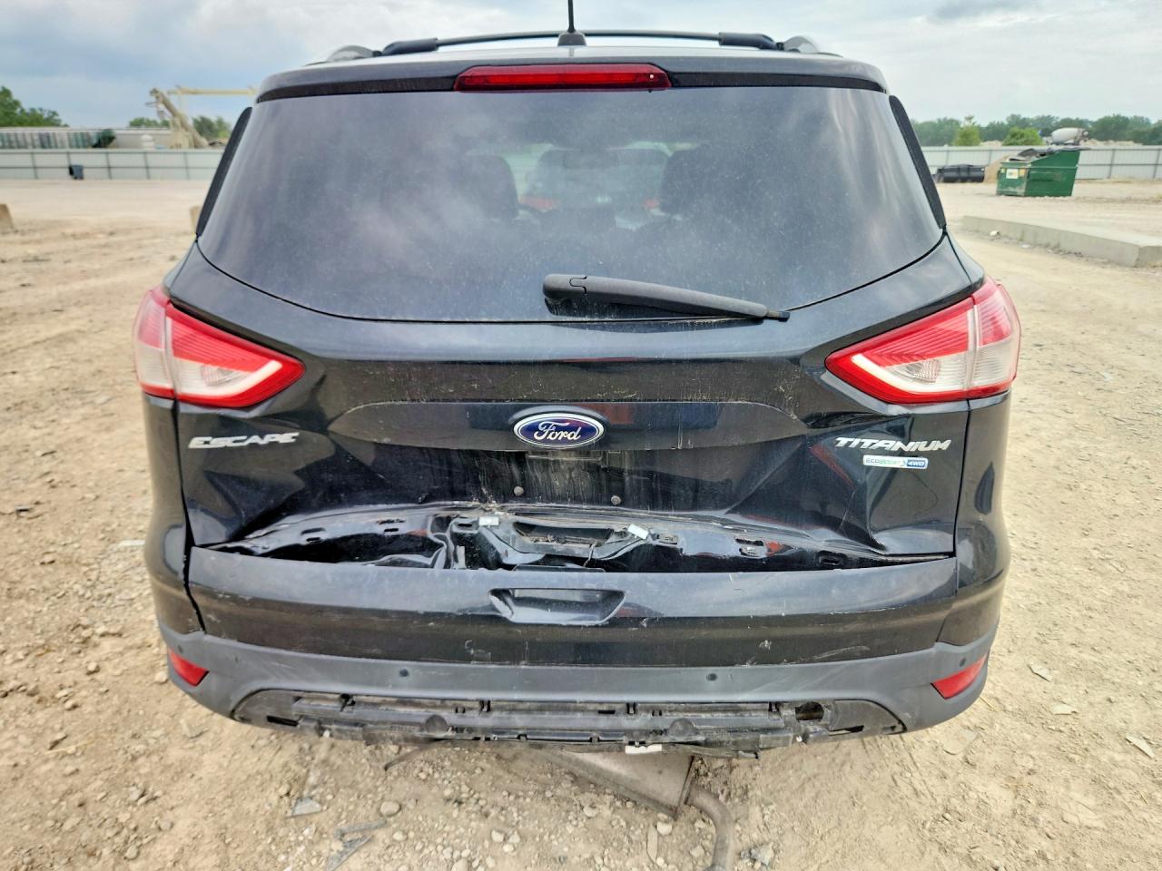 2013 Ford Escape Titanium Black vin: 1FMCU9J92DUD30073