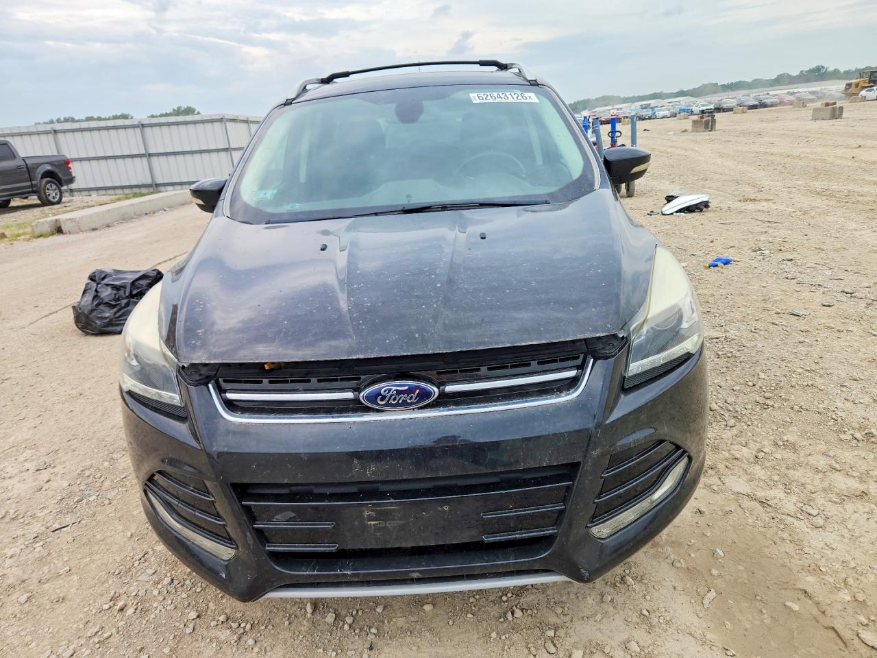 2013 Ford Escape Titanium Black vin: 1FMCU9J92DUD30073