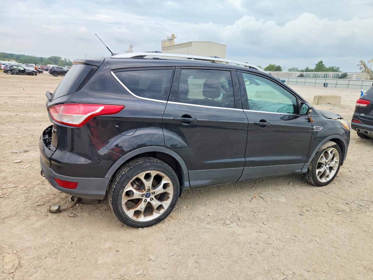 2013 Ford Escape Titanium Black vin: 1FMCU9J92DUD30073
