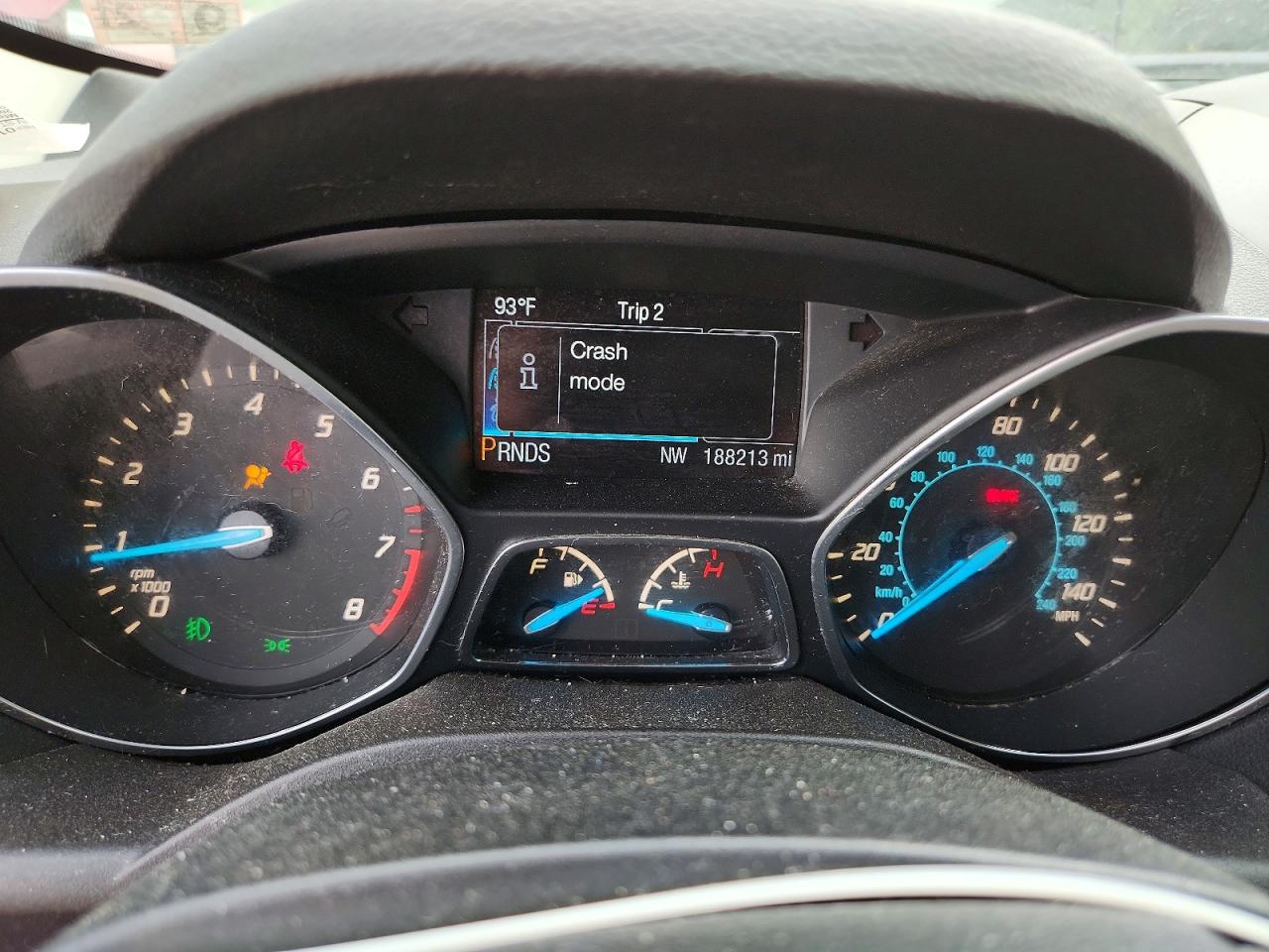 2014 Ford Escape Titanium Red vin: 1FMCU9J92EUA39977