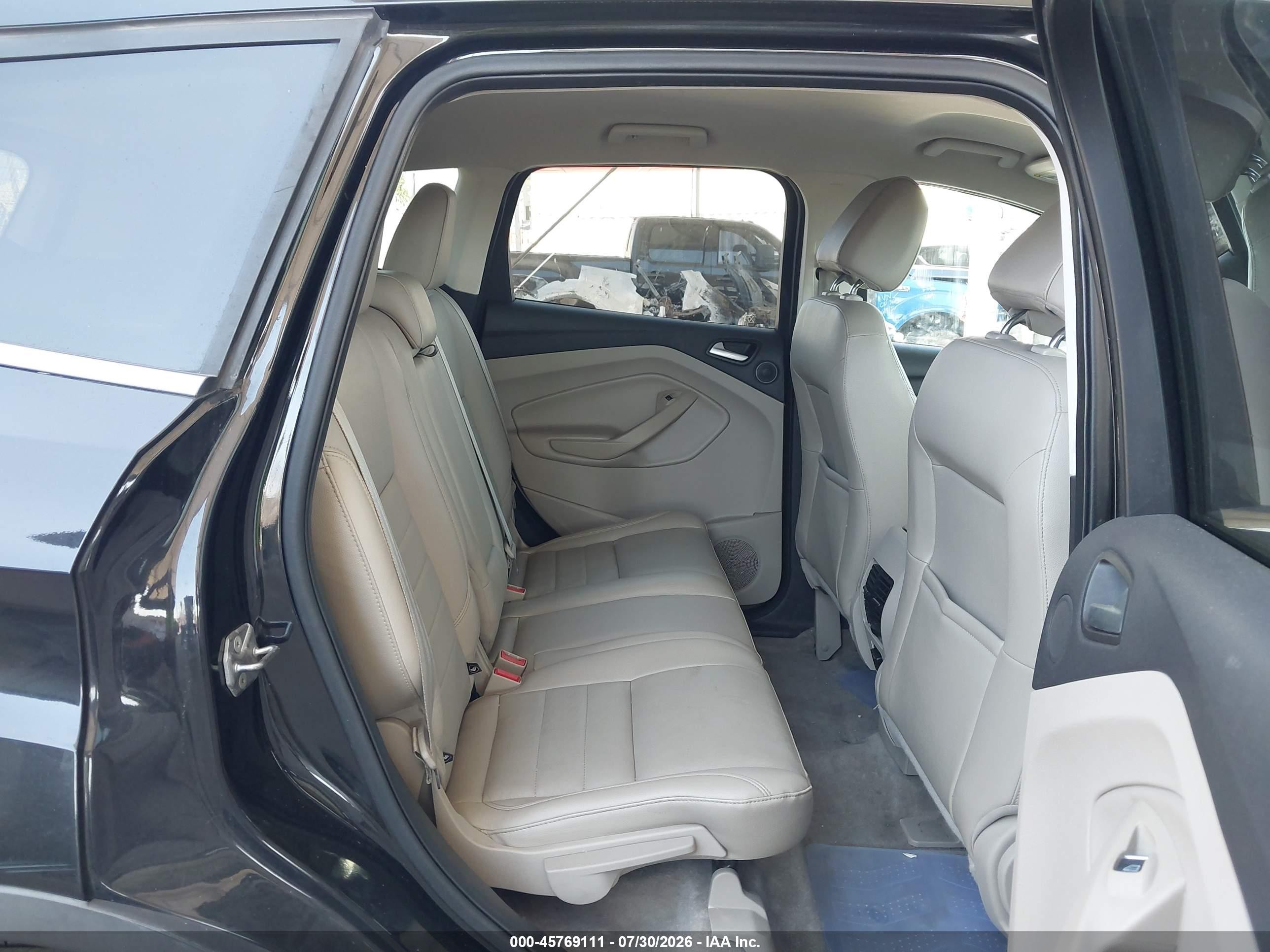 2014 Ford Escape Titanium Black vin: 1FMCU9J92EUB64493