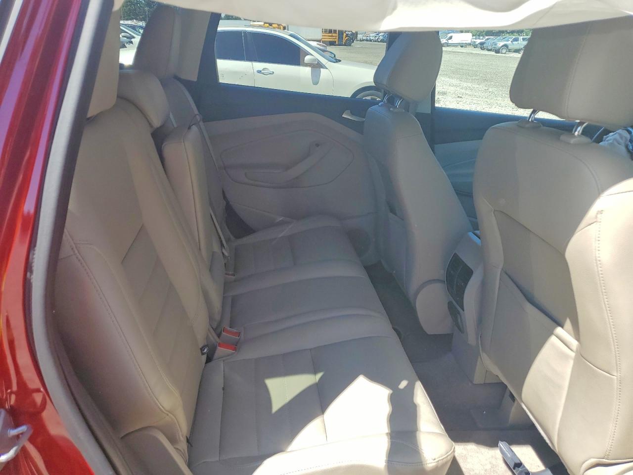 2014 Ford Escape Titanium Red vin: 1FMCU9J92EUB99762