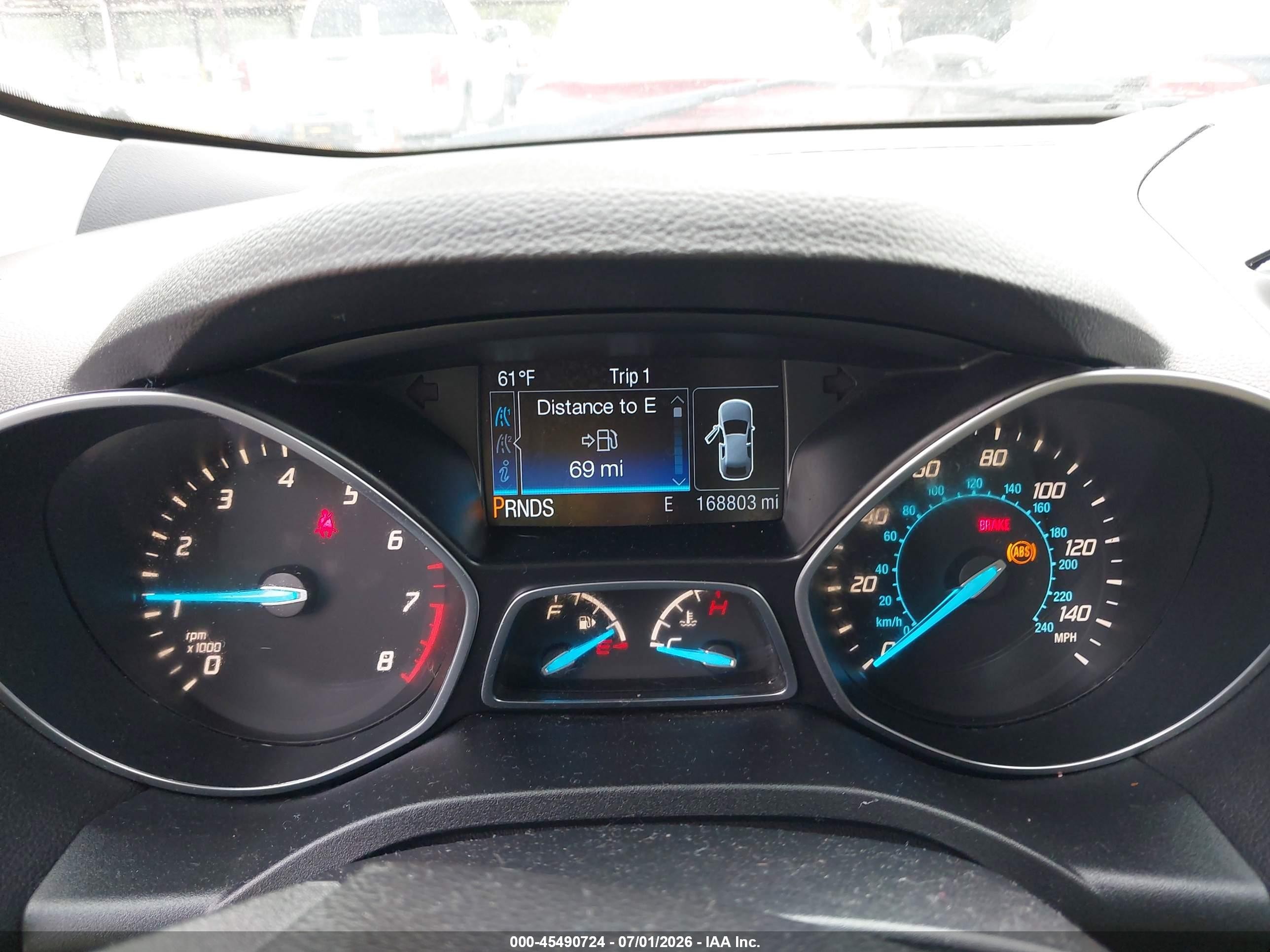 2014 Ford Escape Titanium Blue vin: 1FMCU9J92EUC38995