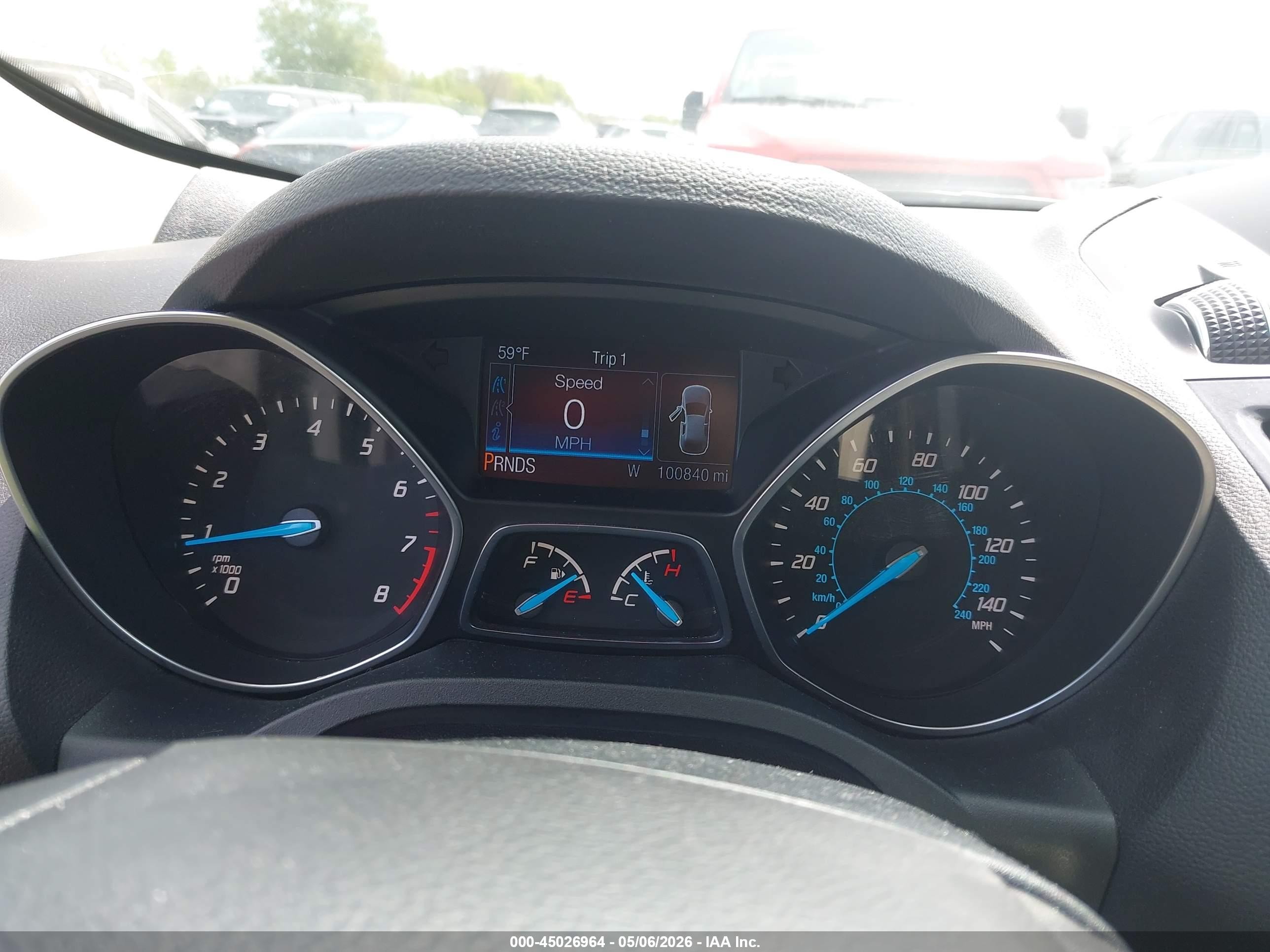 2014 Ford Escape Titanium Красный vin: 1FMCU9J92EUC77795