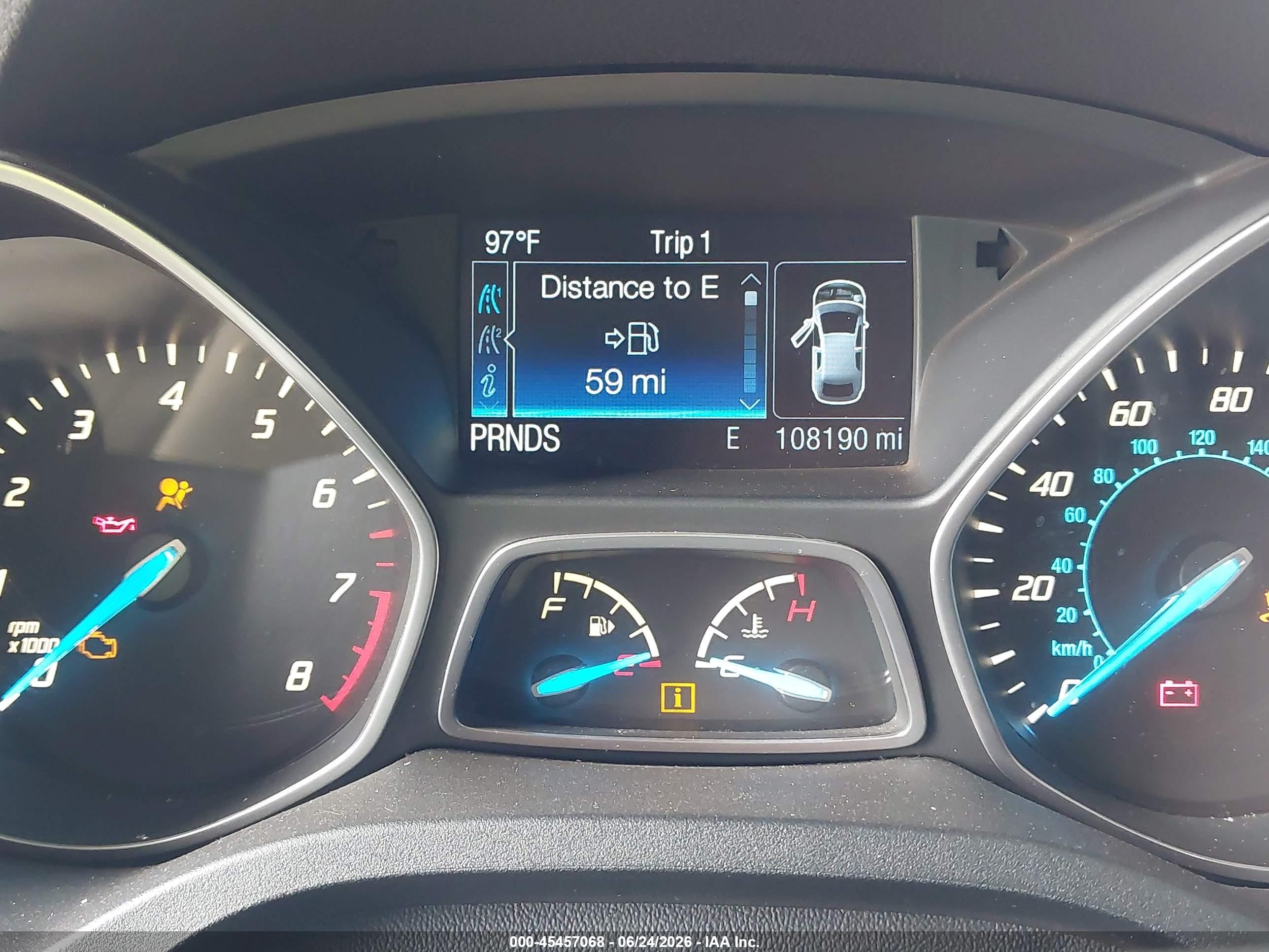 2014 Ford Escape Titanium Черный vin: 1FMCU9J92EUD12660