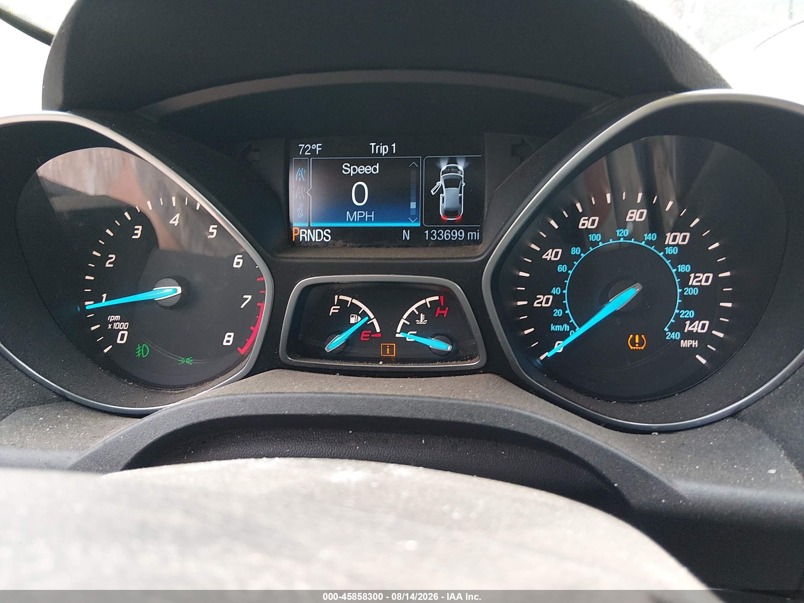 2014 Ford Escape Titanium Gray vin: 1FMCU9J92EUE40445