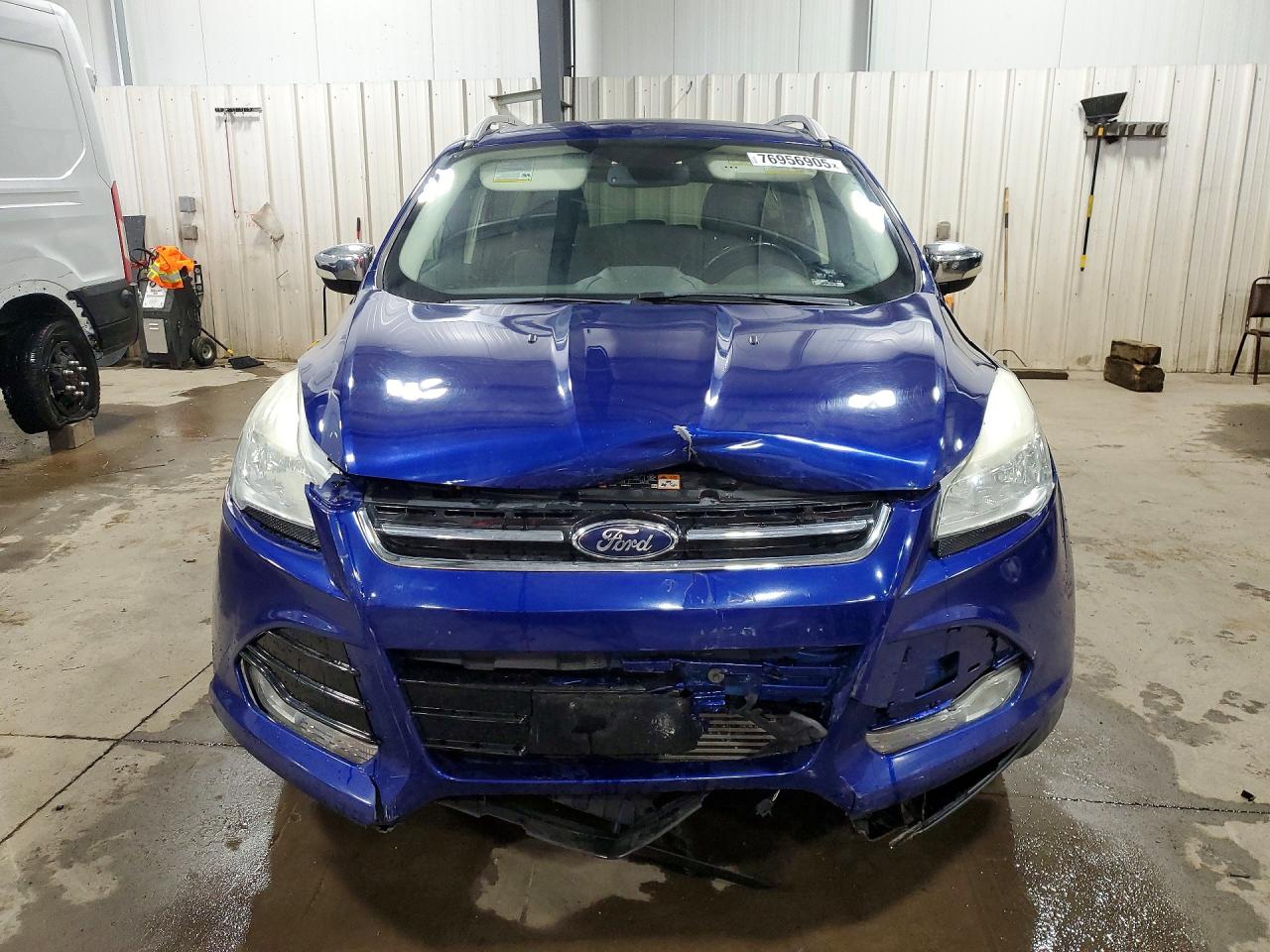 2015 Ford Escape Titanium Blue vin: 1FMCU9J92FUB11259