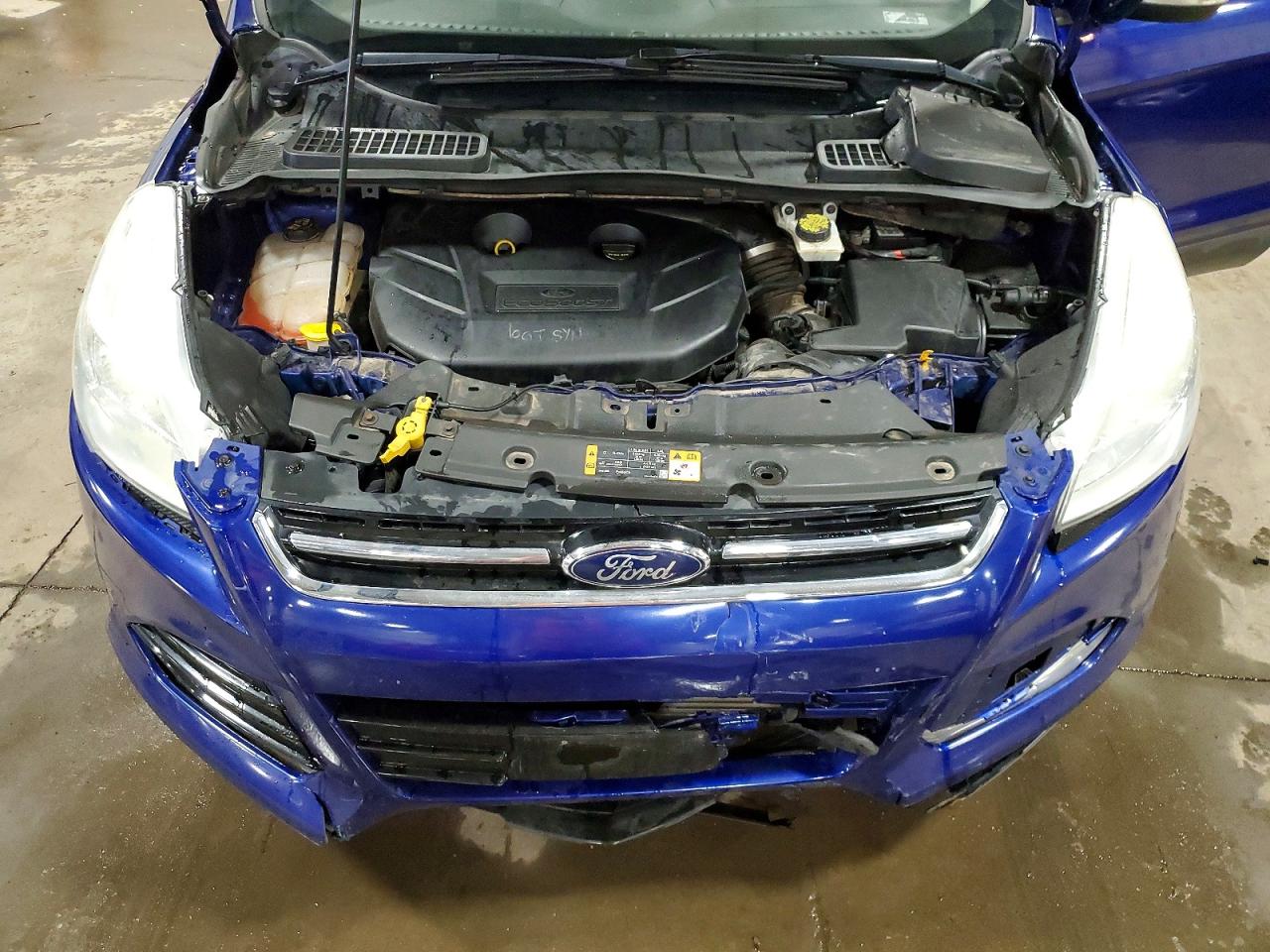 2015 Ford Escape Titanium Blue vin: 1FMCU9J92FUB11259