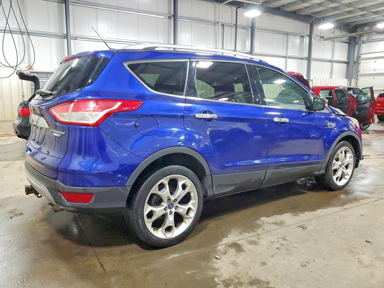 2015 Ford Escape Titanium Blue vin: 1FMCU9J92FUB11259