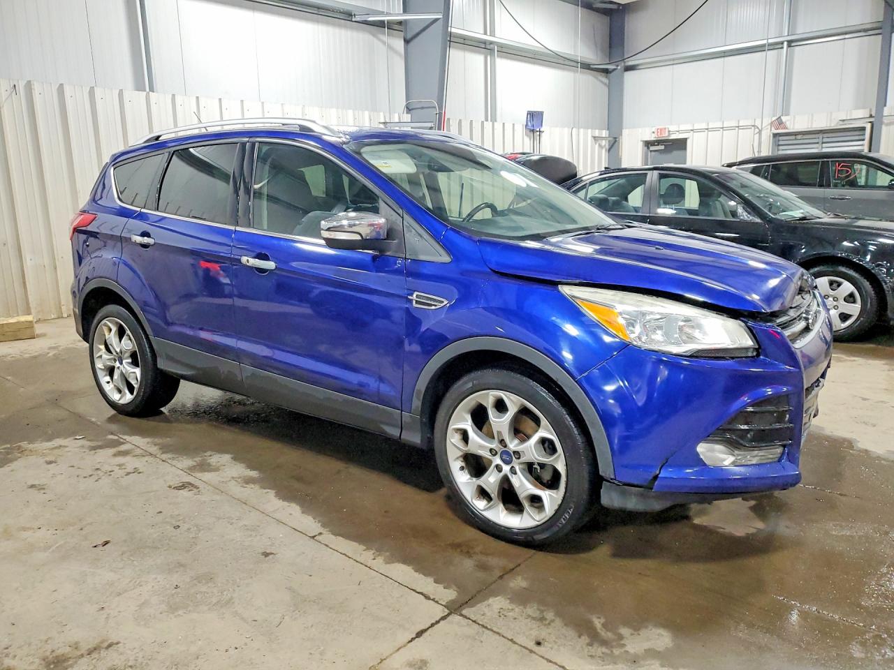 2015 Ford Escape Titanium Blue vin: 1FMCU9J92FUB11259