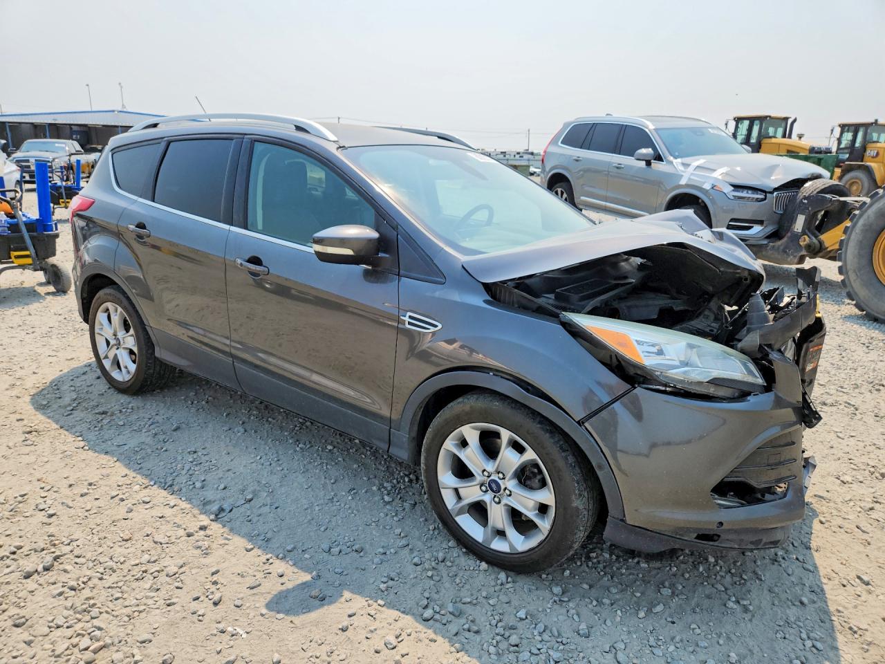 2015 Ford Escape Titanium Gray vin: 1FMCU9J92FUB11892