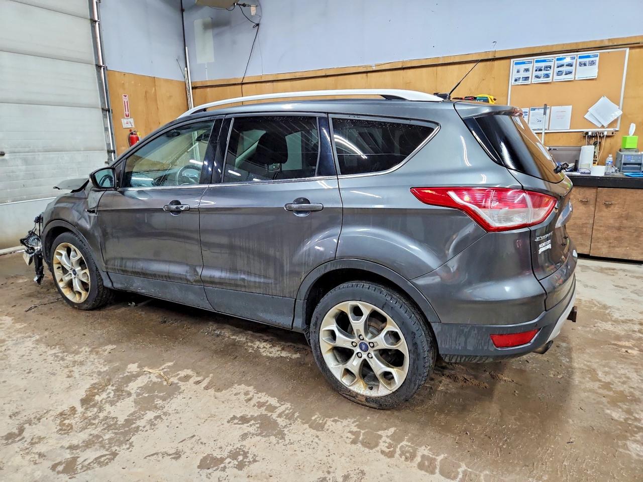 2015 Ford Escape Titanium Gray vin: 1FMCU9J92FUB12072