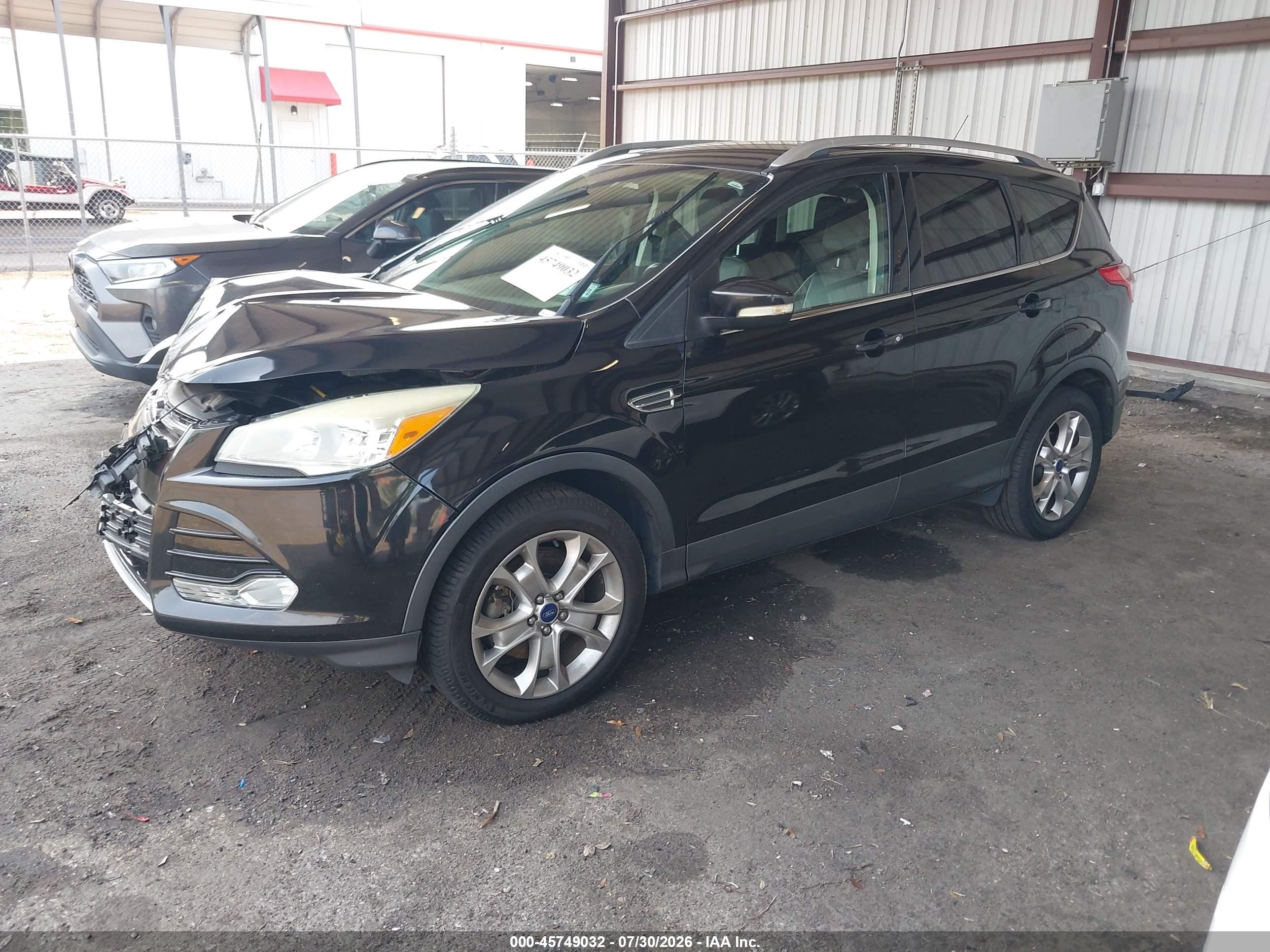 2015 Ford Escape Titanium Black vin: 1FMCU9J92FUB58338