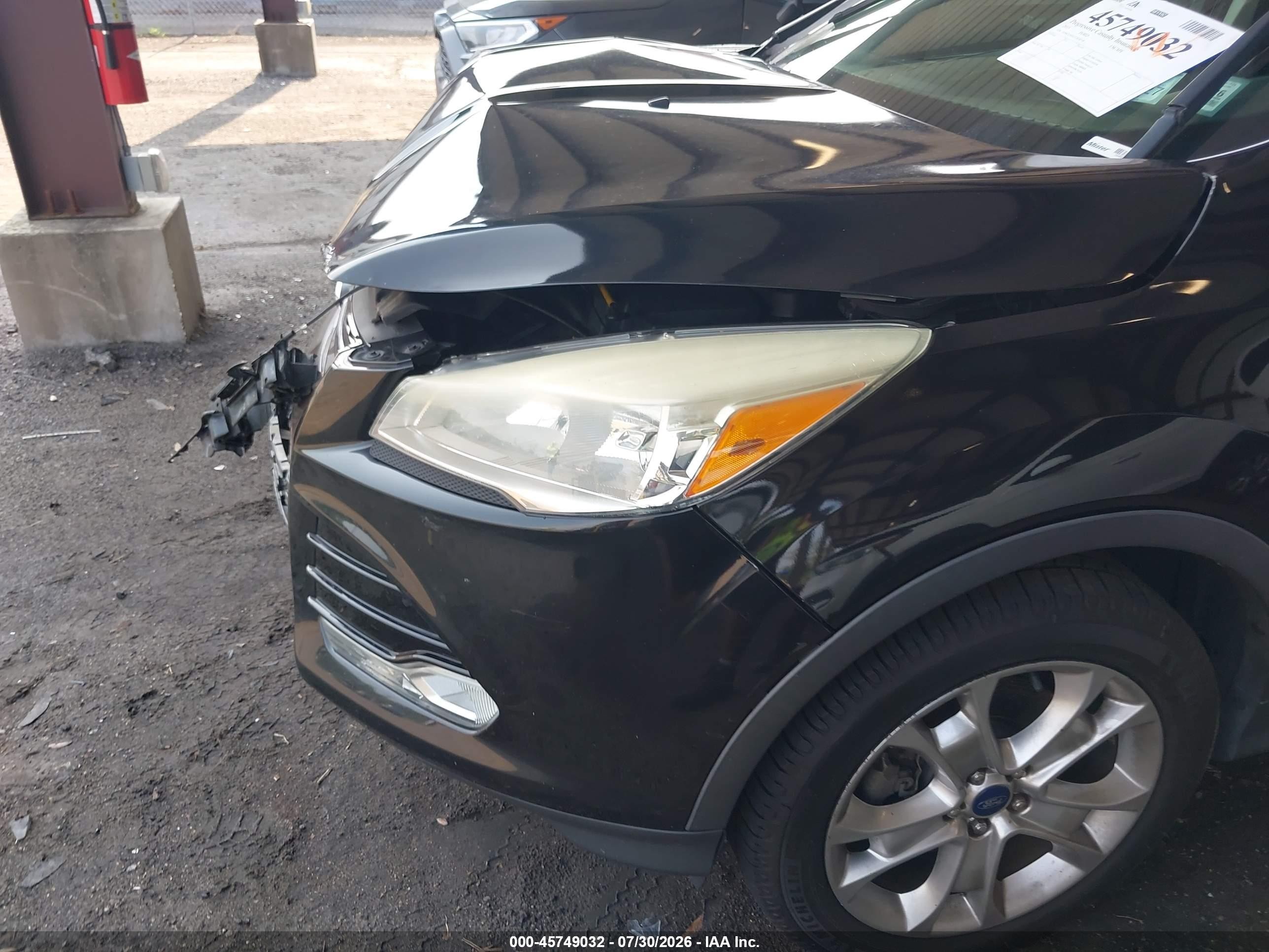 2015 Ford Escape Titanium Black vin: 1FMCU9J92FUB58338