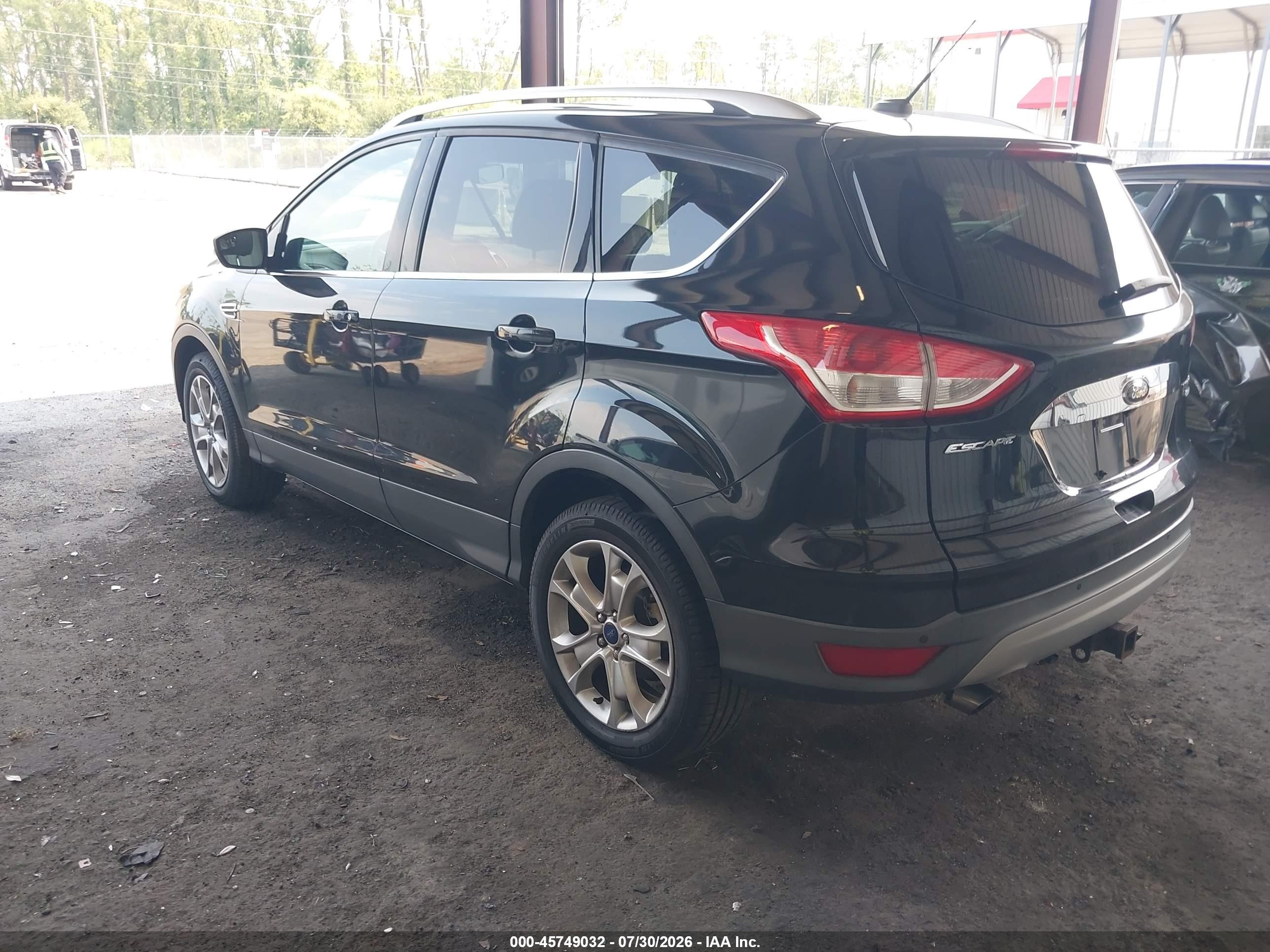 2015 Ford Escape Titanium Black vin: 1FMCU9J92FUB58338