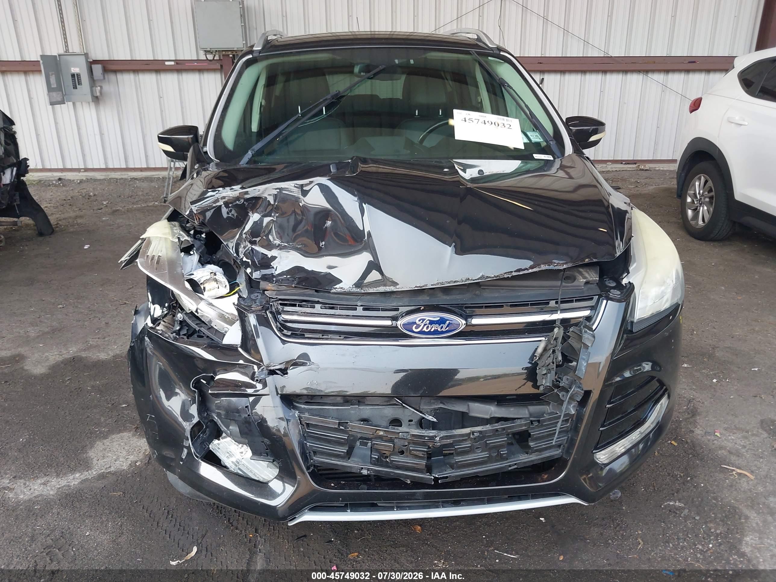 2015 Ford Escape Titanium Black vin: 1FMCU9J92FUB58338