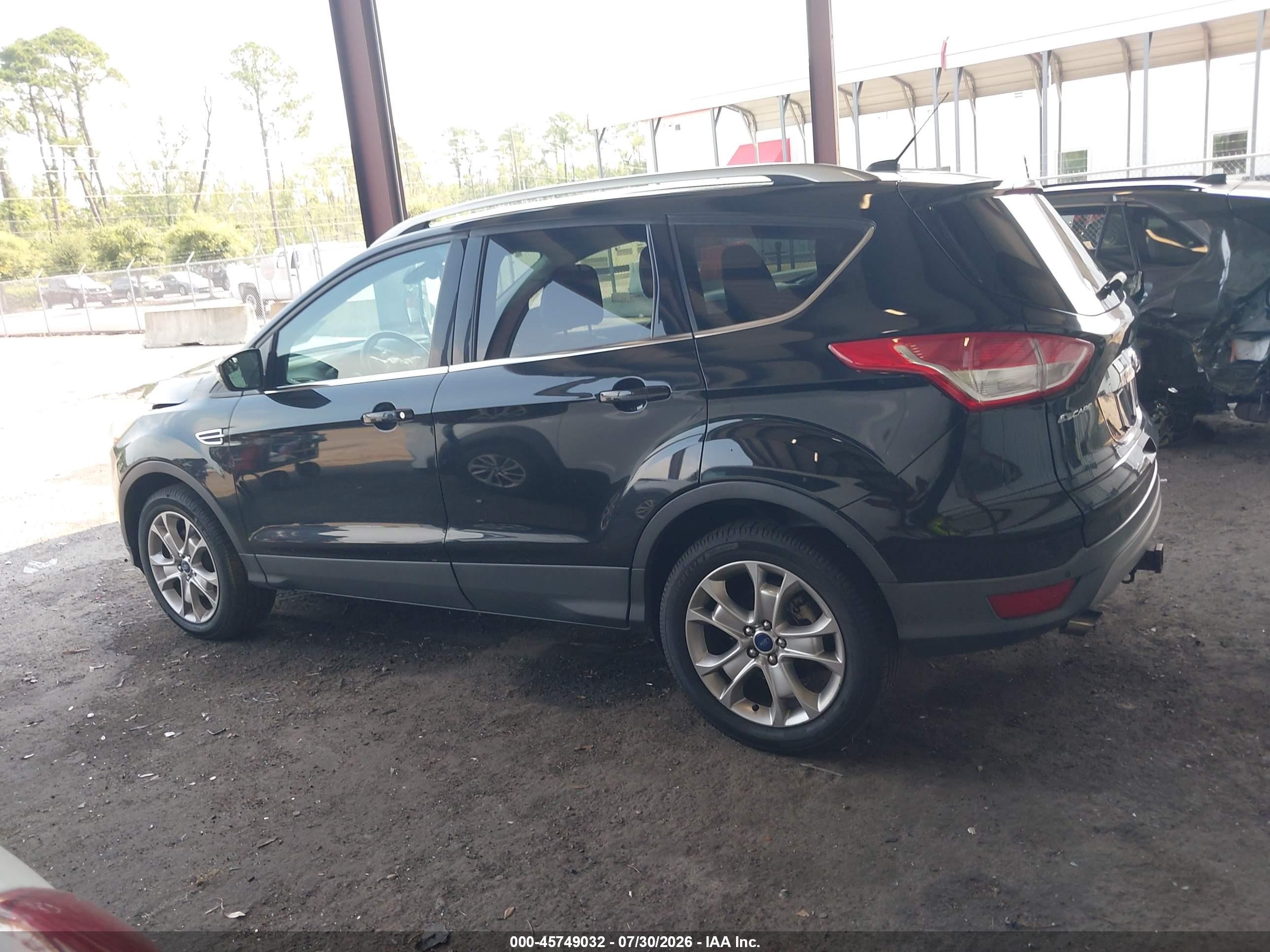 2015 Ford Escape Titanium Black vin: 1FMCU9J92FUB58338
