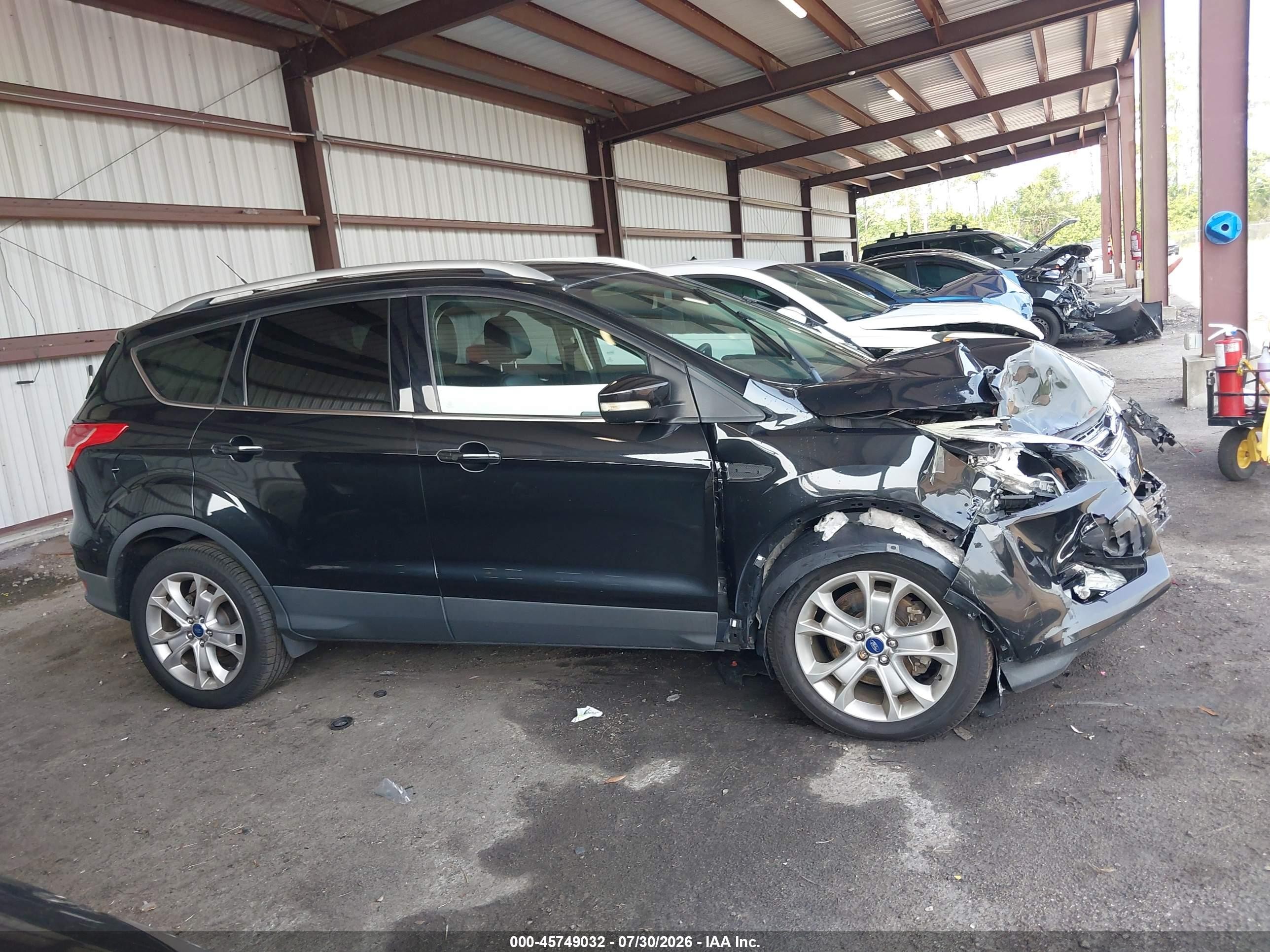 2015 Ford Escape Titanium Black vin: 1FMCU9J92FUB58338