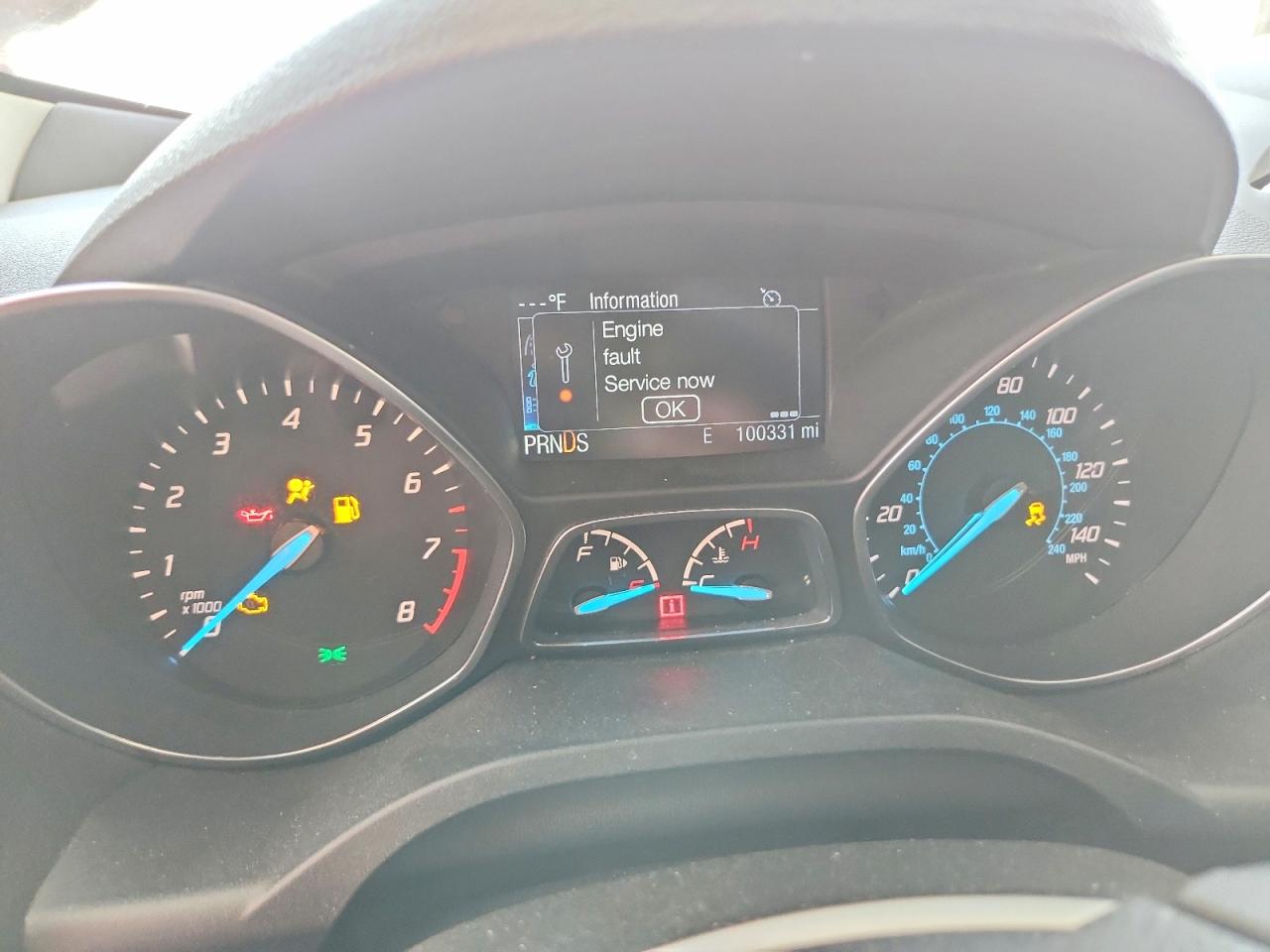 2015 Ford Escape Titanium Red vin: 1FMCU9J92FUB72255