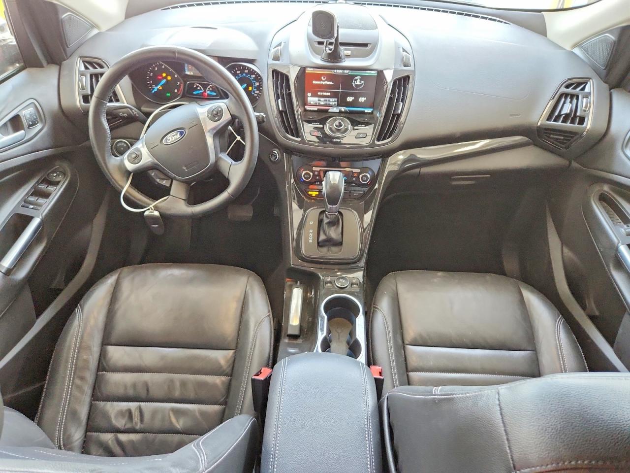 2015 Ford Escape Titanium Red vin: 1FMCU9J92FUB72255