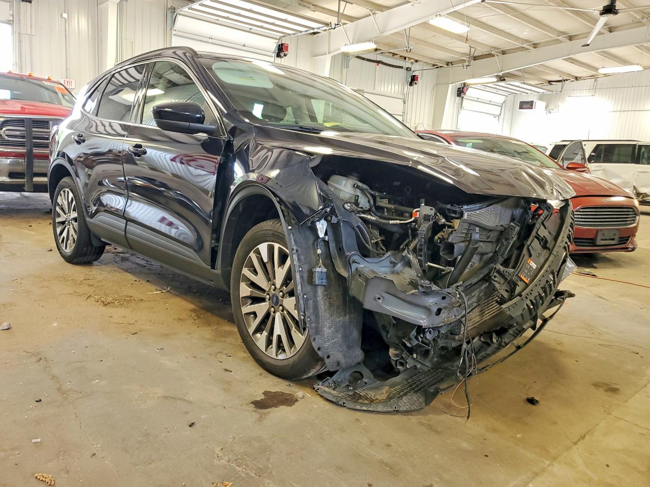 2021 Ford Escape Titanium Black vin: 1FMCU9J92MUA86845