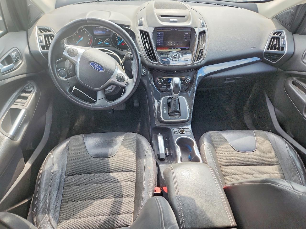 2013 Ford Escape Titanium Silver vin: 1FMCU9J93DUA57984