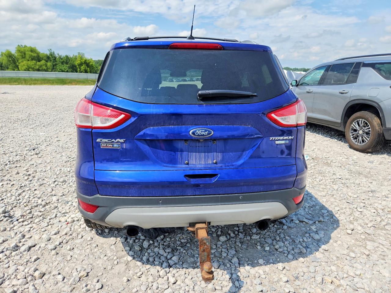 2013 Ford Escape Titanium Blue vin: 1FMCU9J93DUB78773