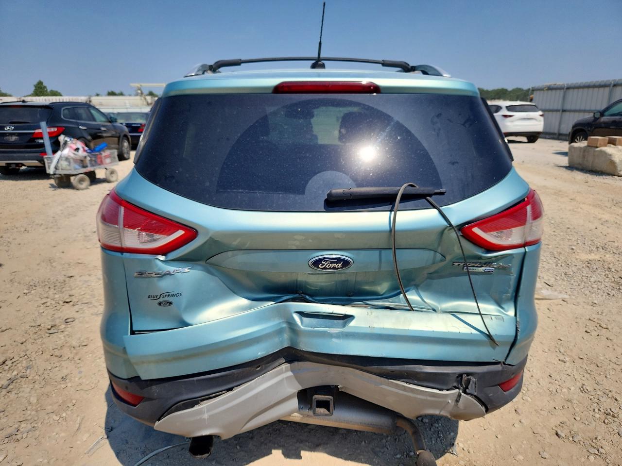 2013 Ford Escape Titanium Blue vin: 1FMCU9J93DUC23825