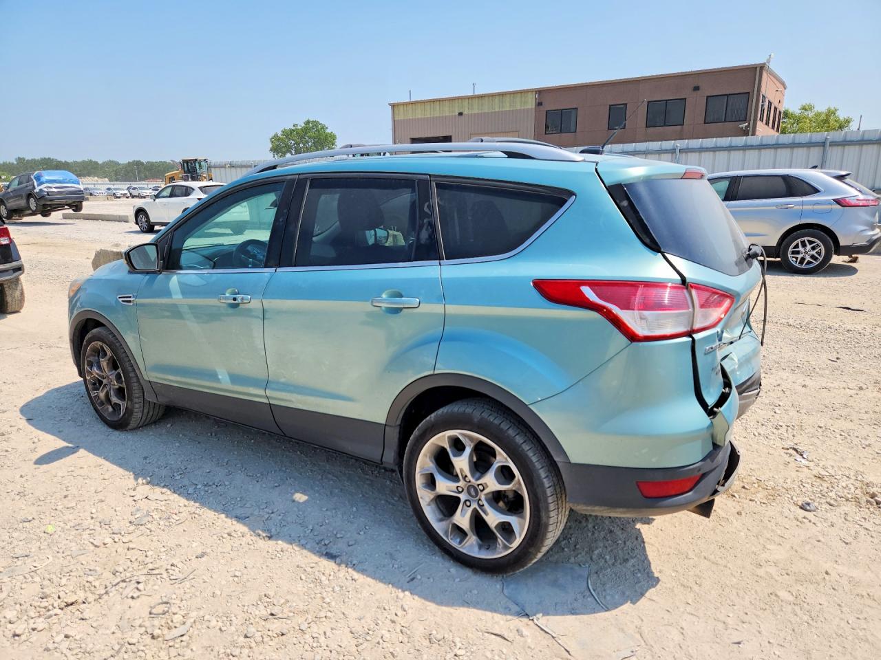 2013 Ford Escape Titanium Blue vin: 1FMCU9J93DUC23825