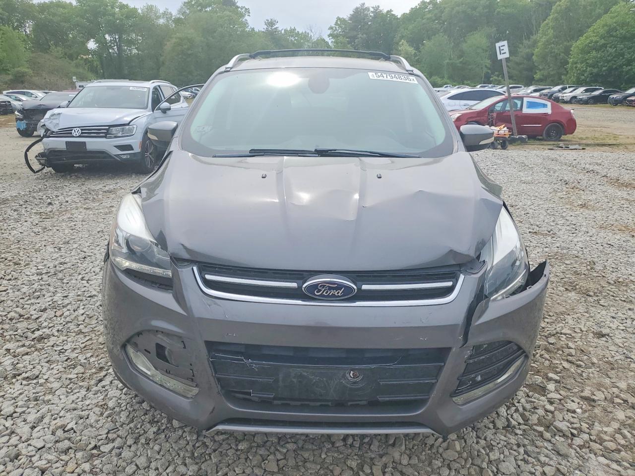 2013 Ford Escape Titanium Gray vin: 1FMCU9J93DUC29995
