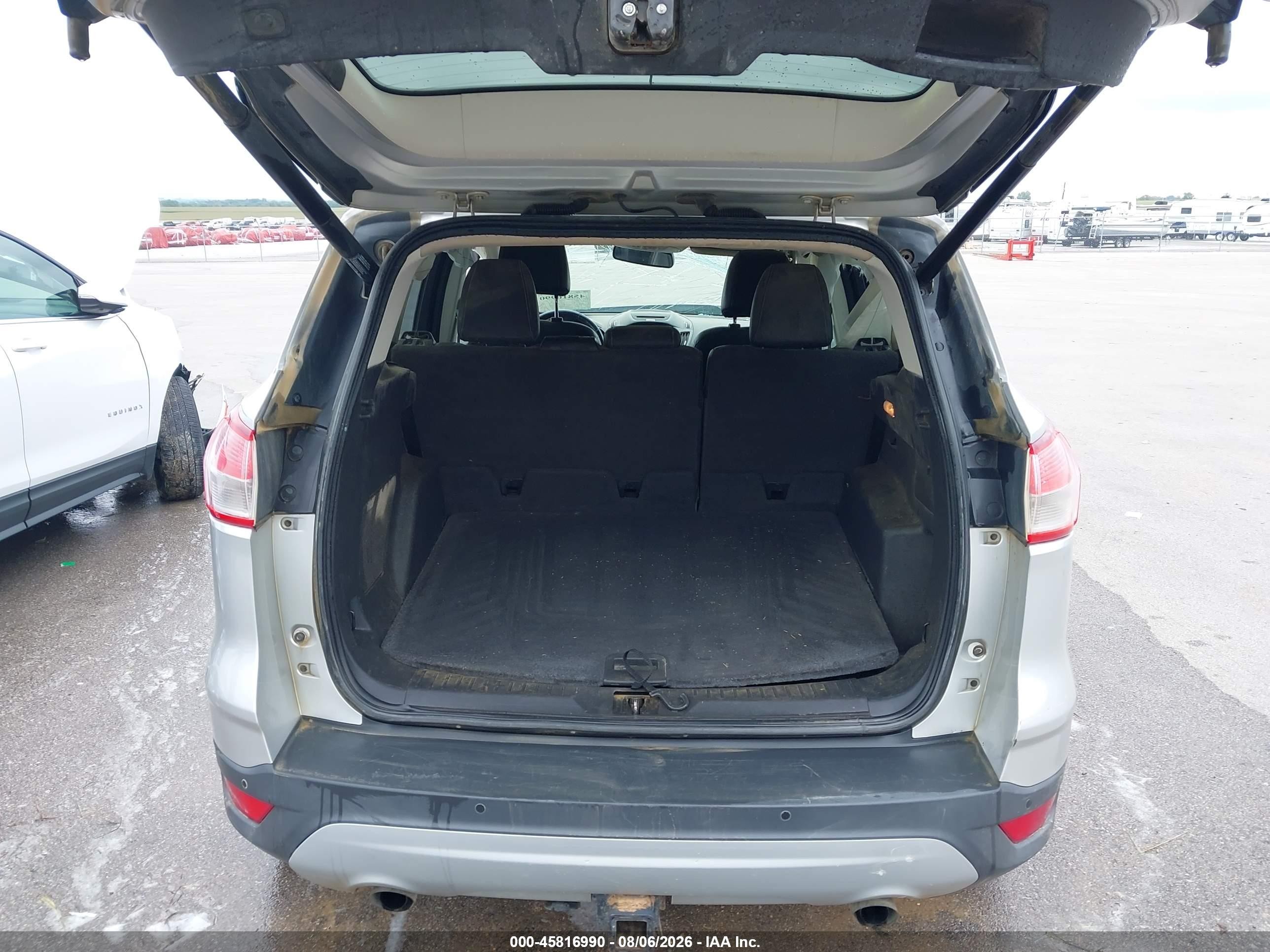 2013 Ford Escape Titanium Silver vin: 1FMCU9J93DUD77807