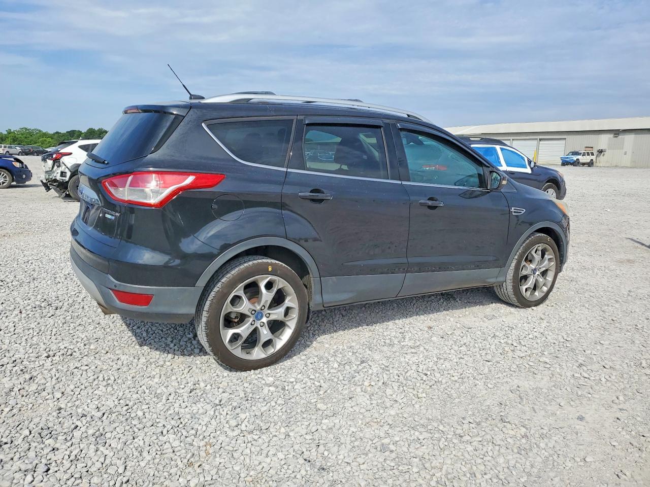 2014 Ford Escape Titanium Black vin: 1FMCU9J93EUA01903