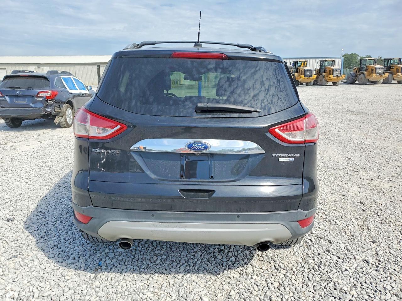 2014 Ford Escape Titanium Black vin: 1FMCU9J93EUA01903
