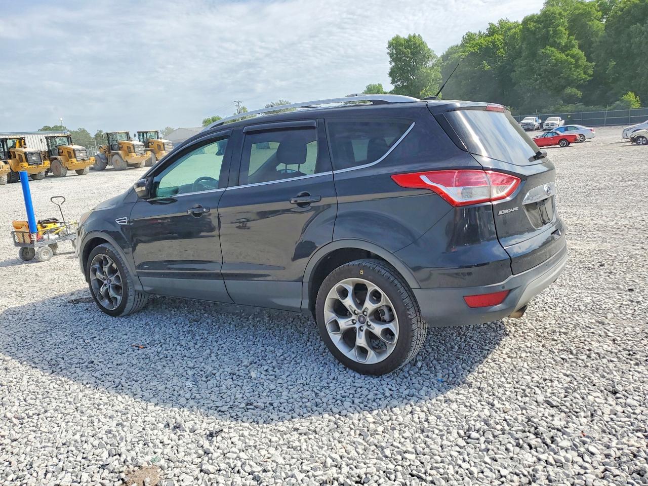 2014 Ford Escape Titanium Black vin: 1FMCU9J93EUA01903