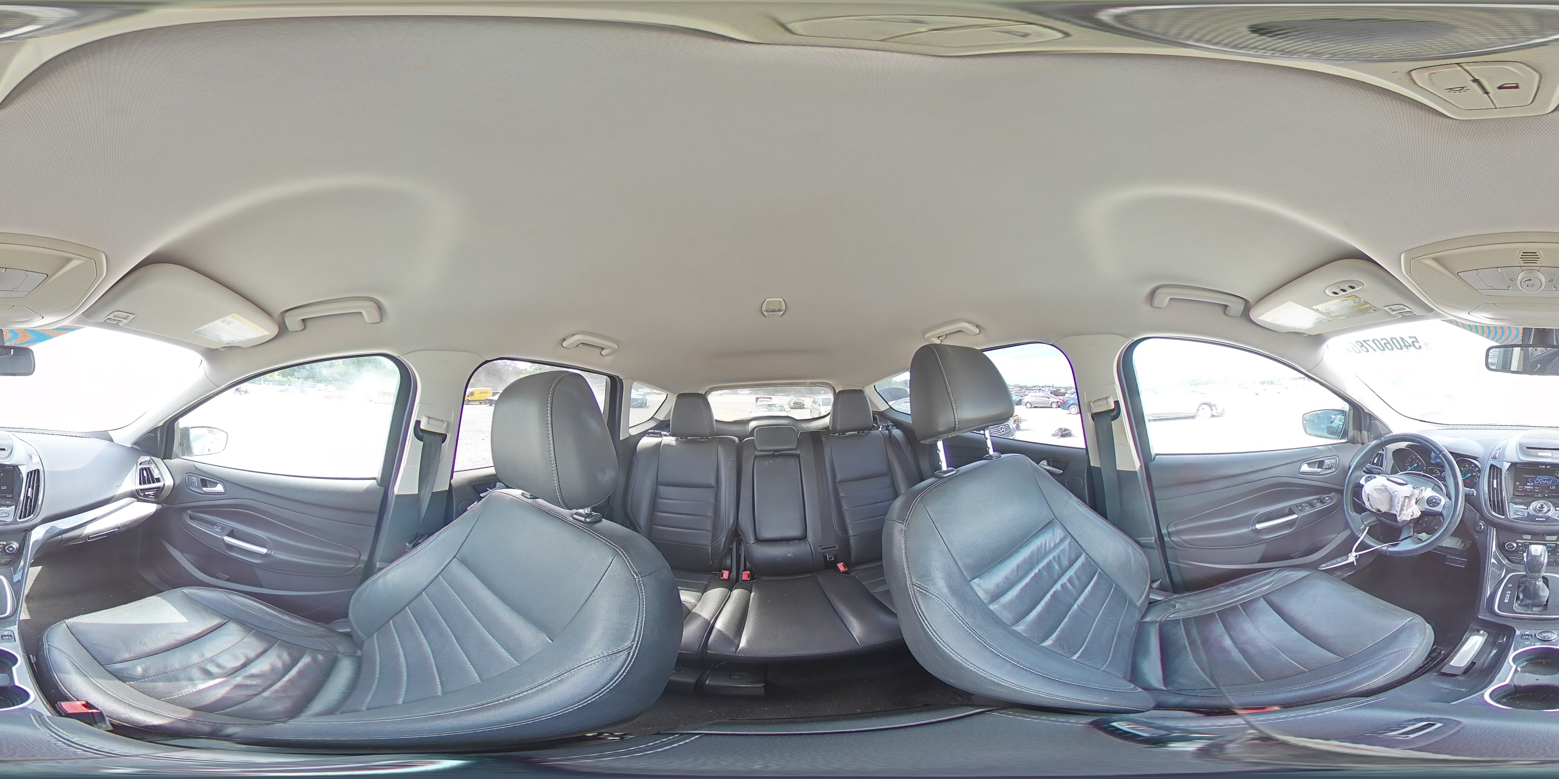 2014 Ford Escape Titanium Black vin: 1FMCU9J93EUA01903