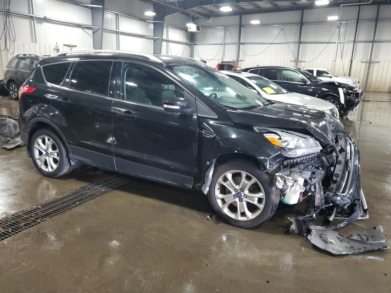 2014 Ford Escape Titanium Black vin: 1FMCU9J93EUA05322
