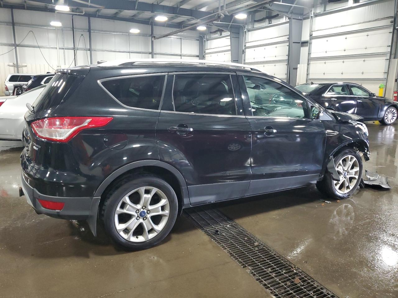 2014 Ford Escape Titanium Black vin: 1FMCU9J93EUA05322