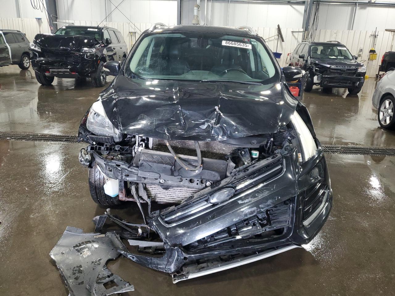 2014 Ford Escape Titanium Black vin: 1FMCU9J93EUA05322