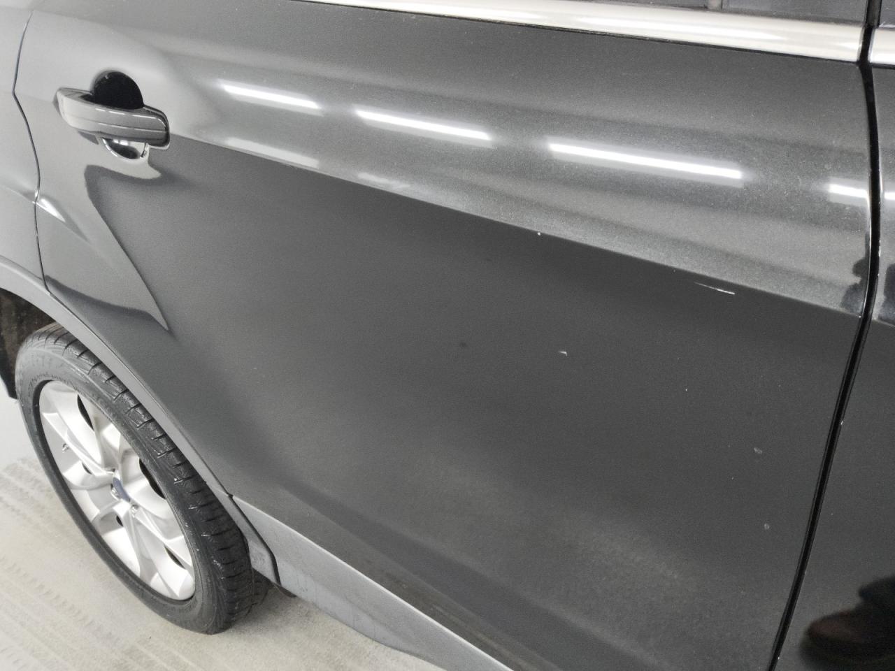 2014 Ford Escape Titanium Black vin: 1FMCU9J93EUA07796 Damage: Right Rear Door, Chipped, 4